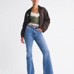 Abercrombie & Fitch Blue Flare Jeans
